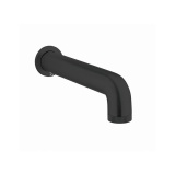 Cutout image of Crosswater UNION Matt Black Bath Spout